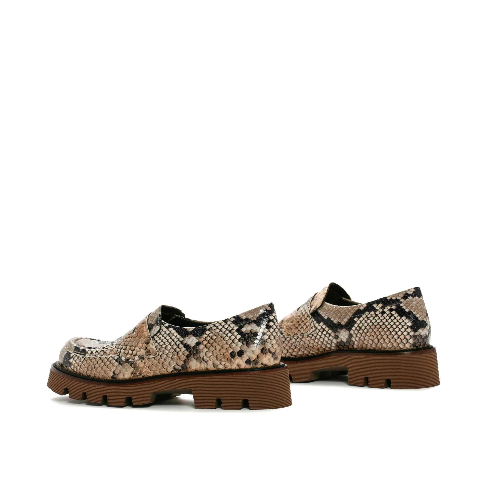 MOCASIN JENNY PYTON CAMEL - Imagen 5