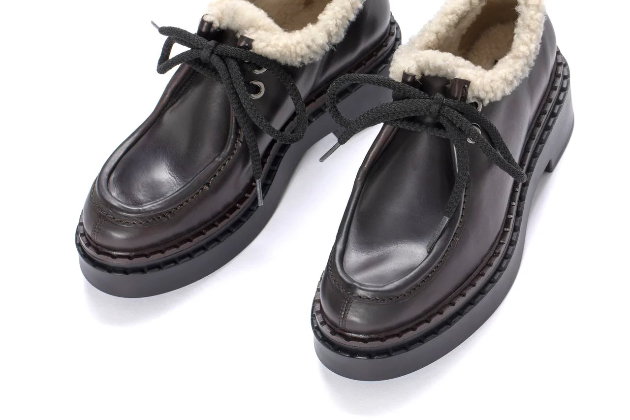 ZAPATO PLATAFORMA NADIA MAKETE EXPRESS + MOUTON BEIGE - Imagen 5