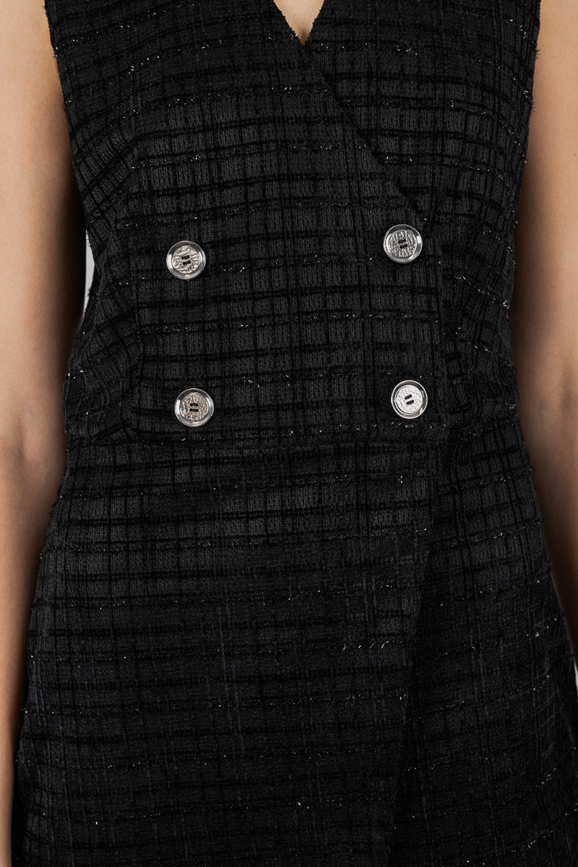 Jumpsuit de vestir corto (disponible en ivory y negro) - Imagen 9