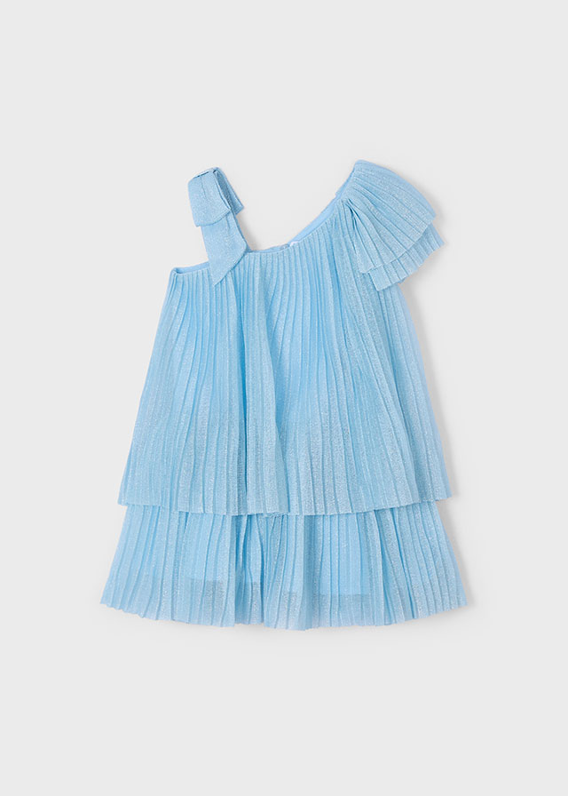 Vestido Plisado Punto - Imagen 3
