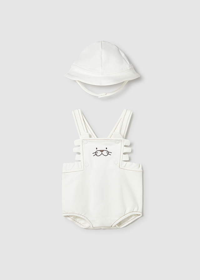 Peto y Gorro Conejito - Imagen 2