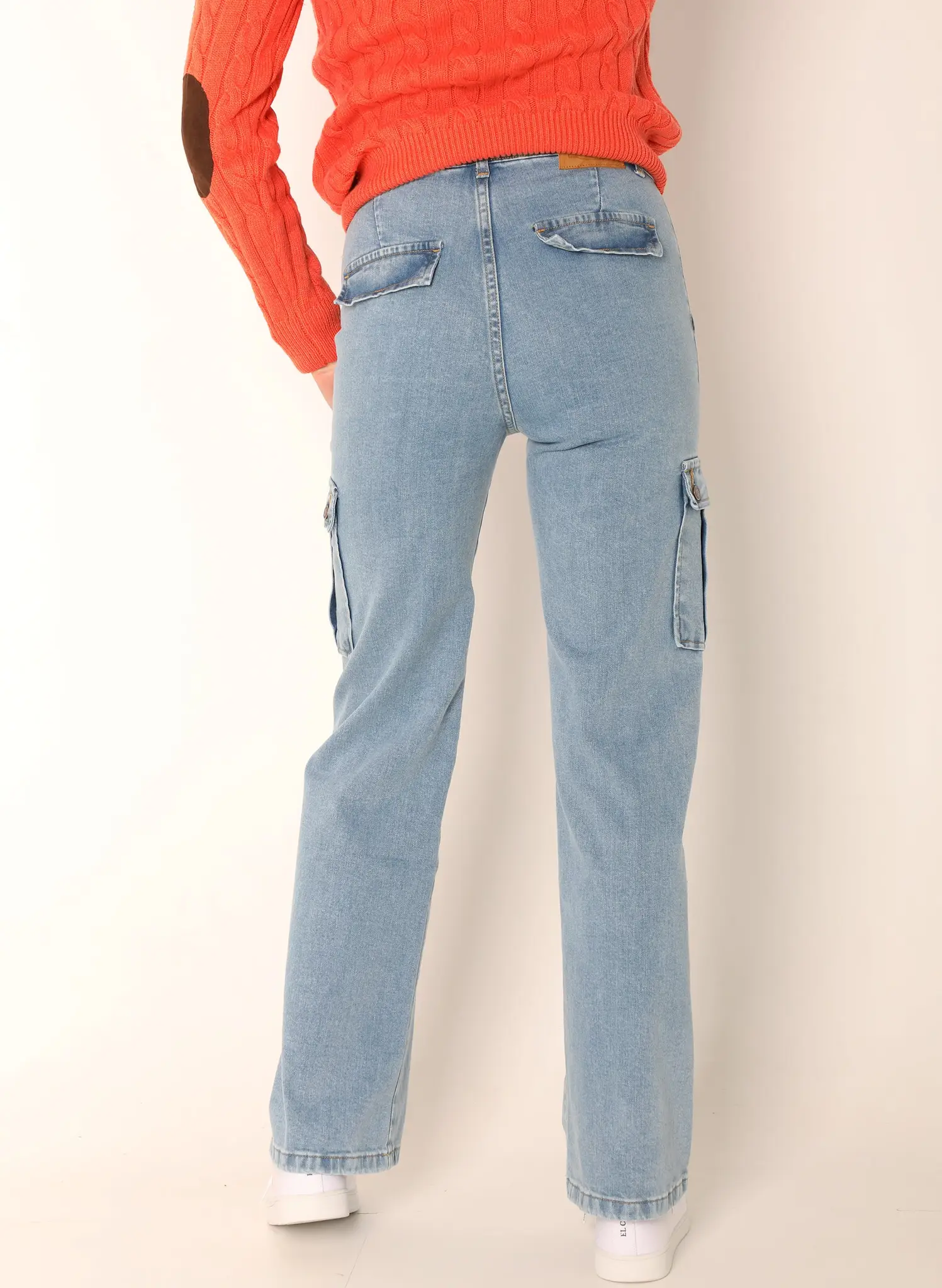 Pantalón cargo Ancho Mujer - Imagen 3