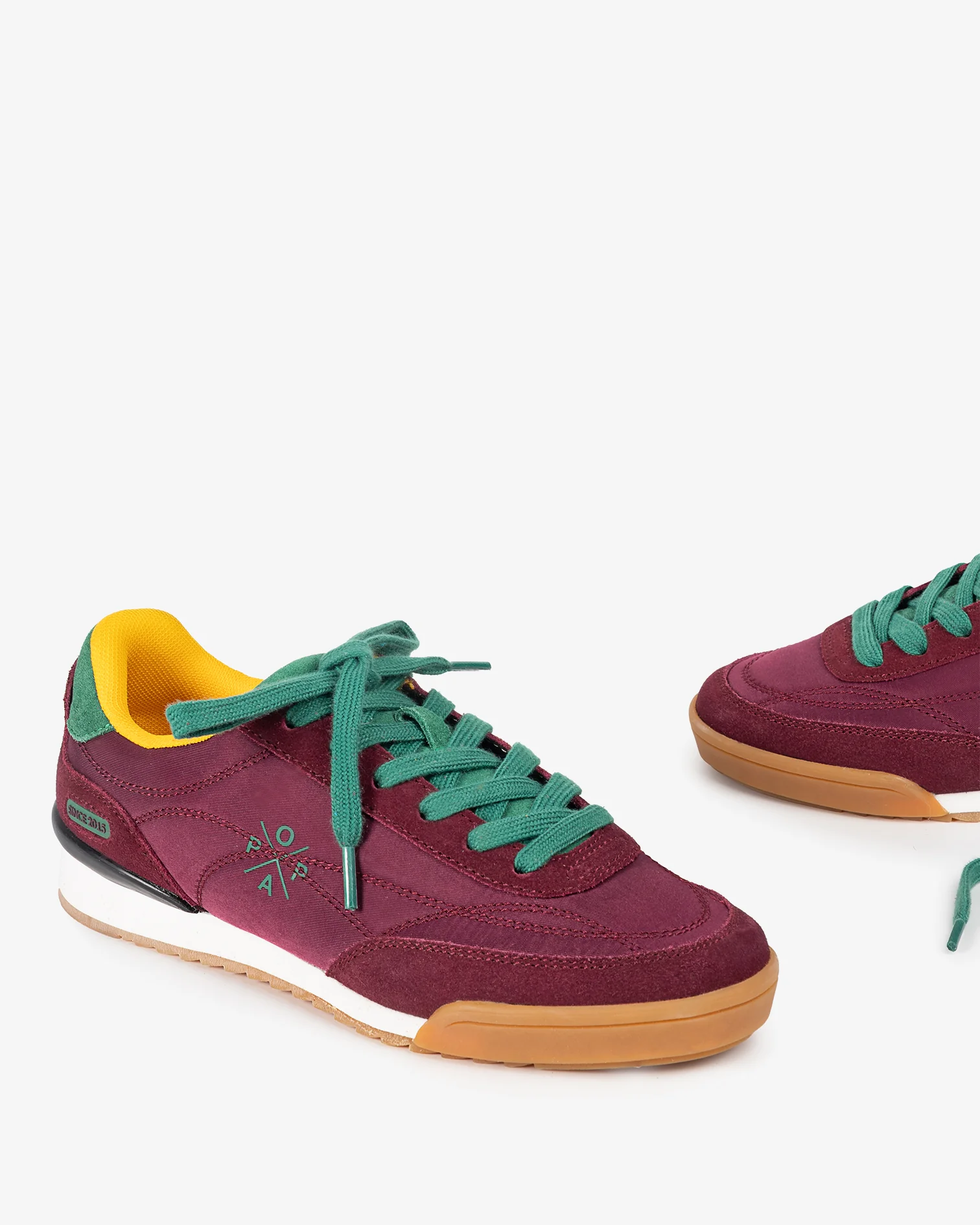 Zapatilla Muse Serraje Burdeos - Imagen 9