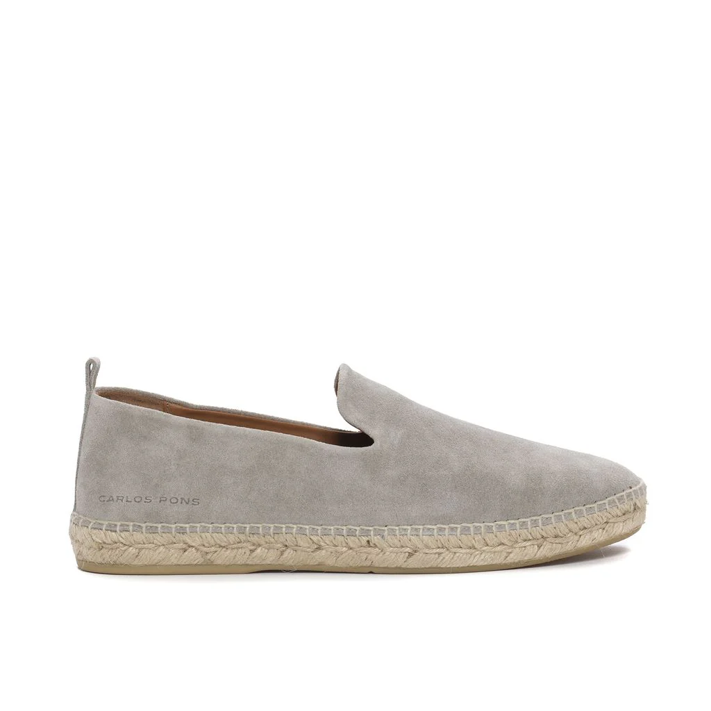 ALPARGATA OPALO VELOUR GRIS - Imagen 2