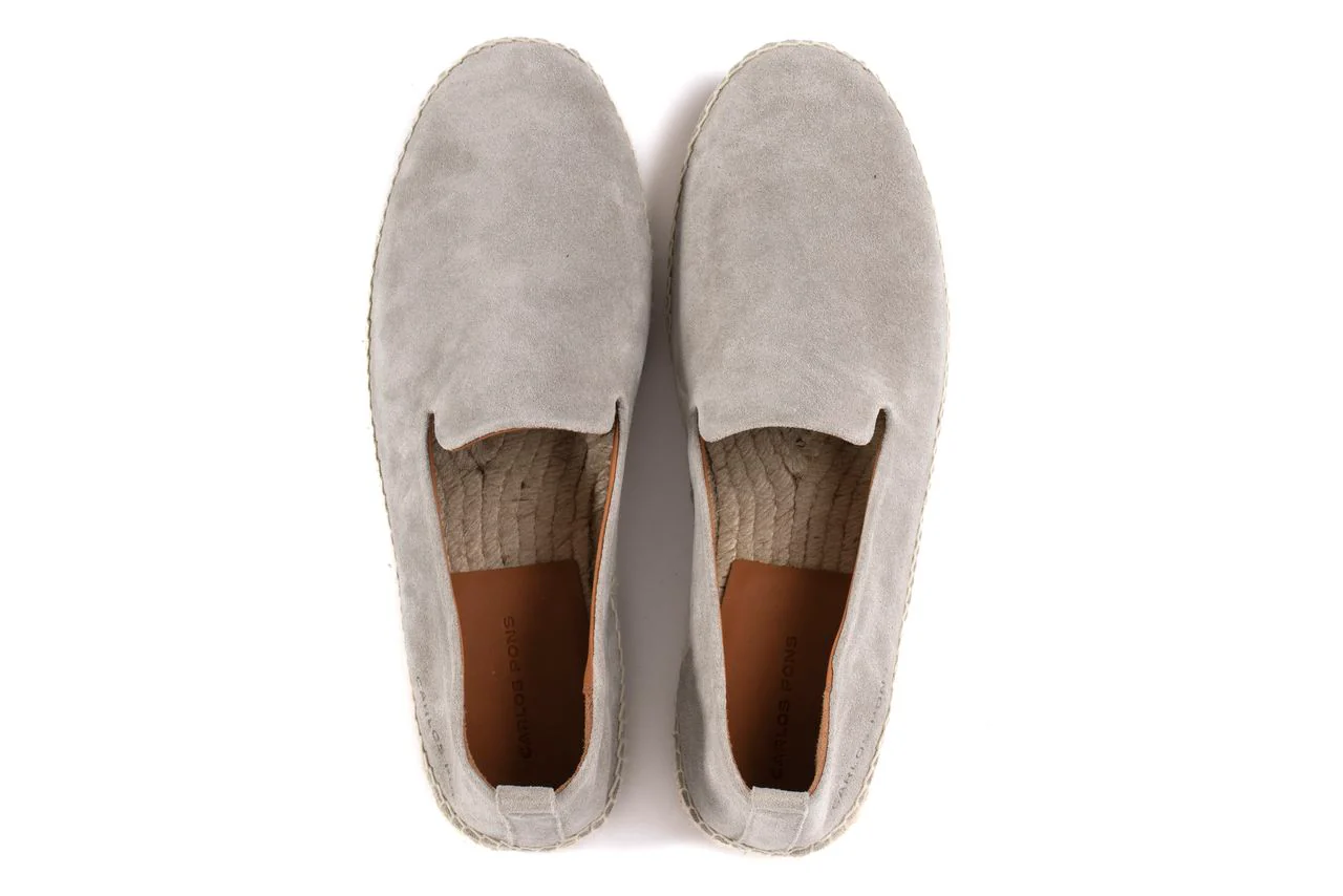 ALPARGATA OPALO VELOUR GRIS - Imagen 5